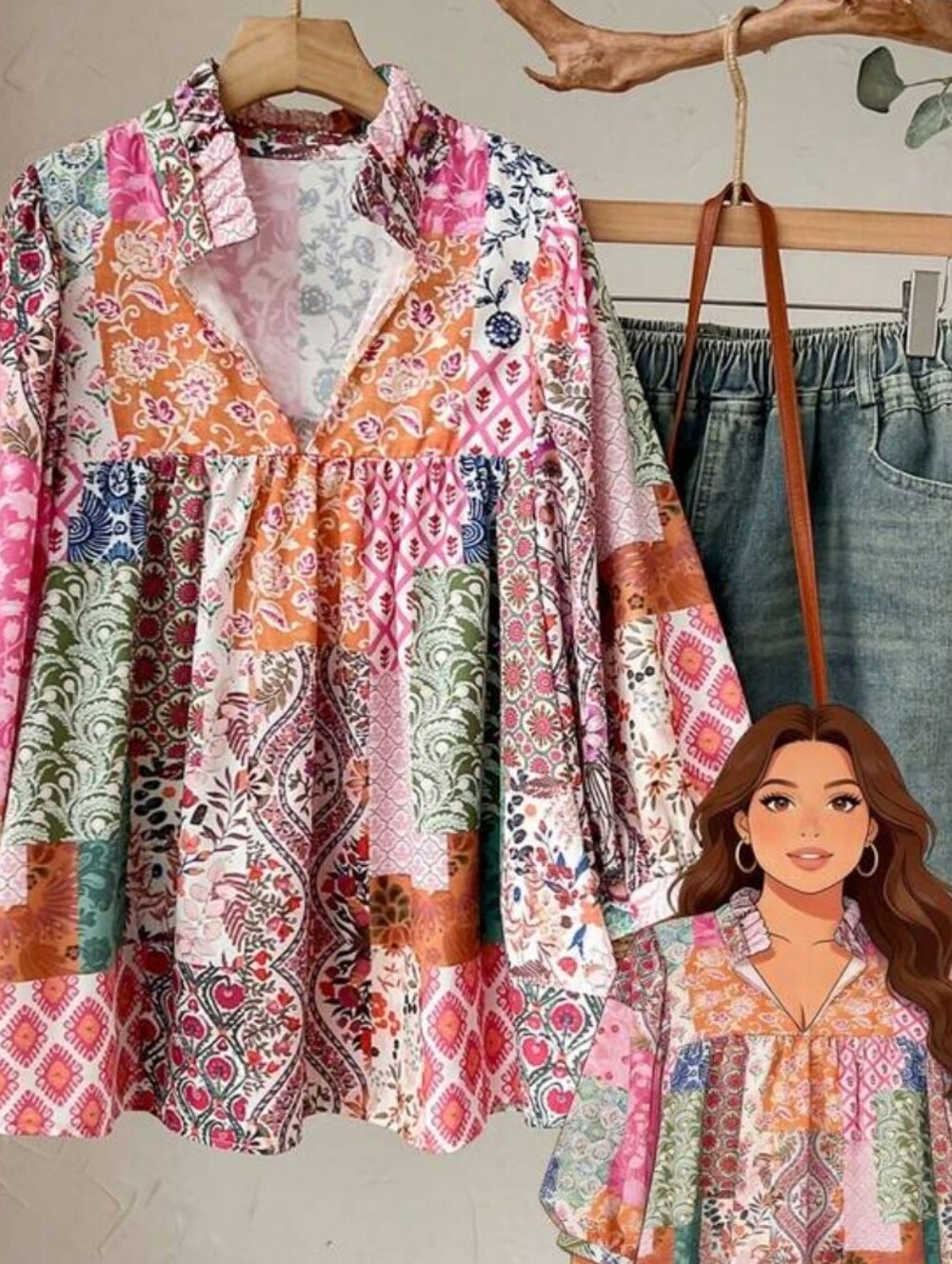 Shein Large Blouse